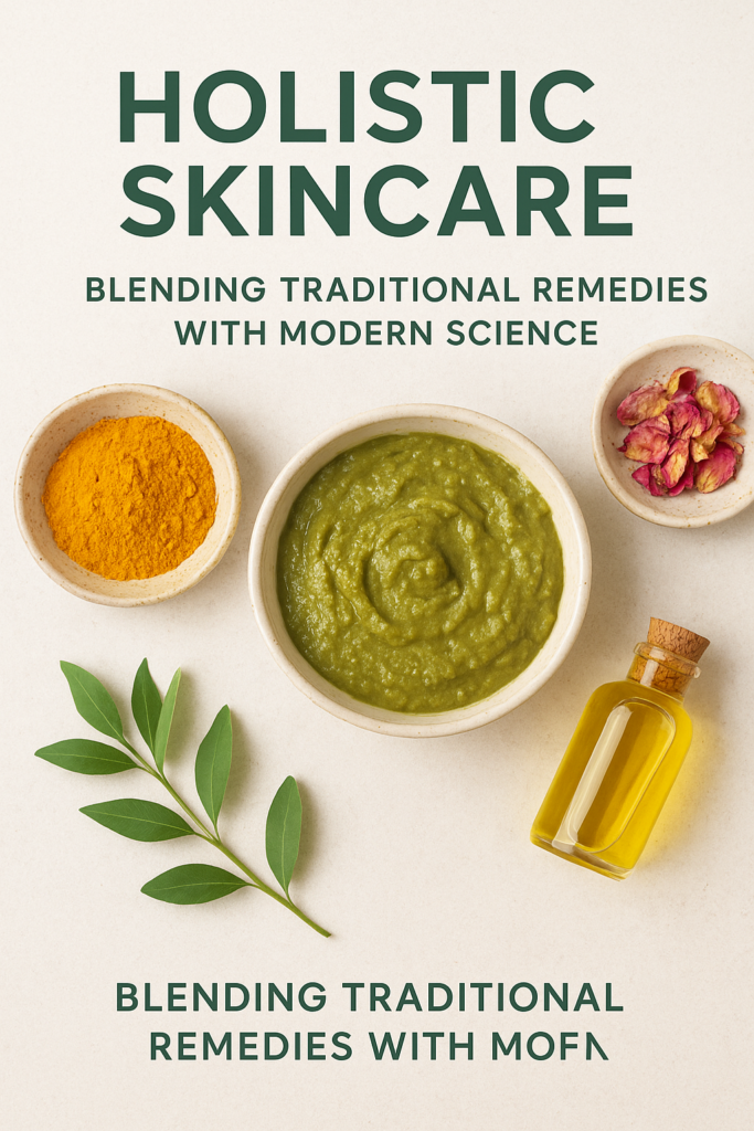 Holistic Skincare – Blending Traditional Remedies with Modern Science